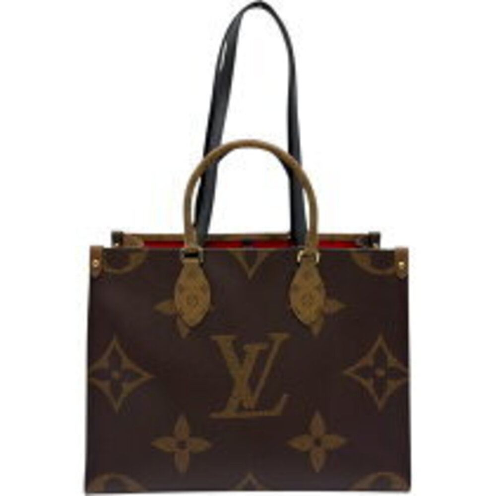 Louis Vuitton On the Go Brown Monogram Giant Reverse Tote Bag